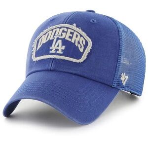 New🌟UO-47 Royal Los Angeles Dodgers Cledus Mvp Trucker Snapback Hat